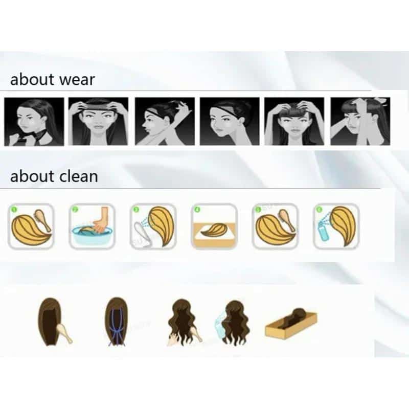 Wig Commision Perücken Styling Service Food Wars Shokugeki No Soma Nakiri Erina Cosplay Maid Kostüm Outfits Wig for Adult Women Uniform Kostüm Wigs 5 1482524820