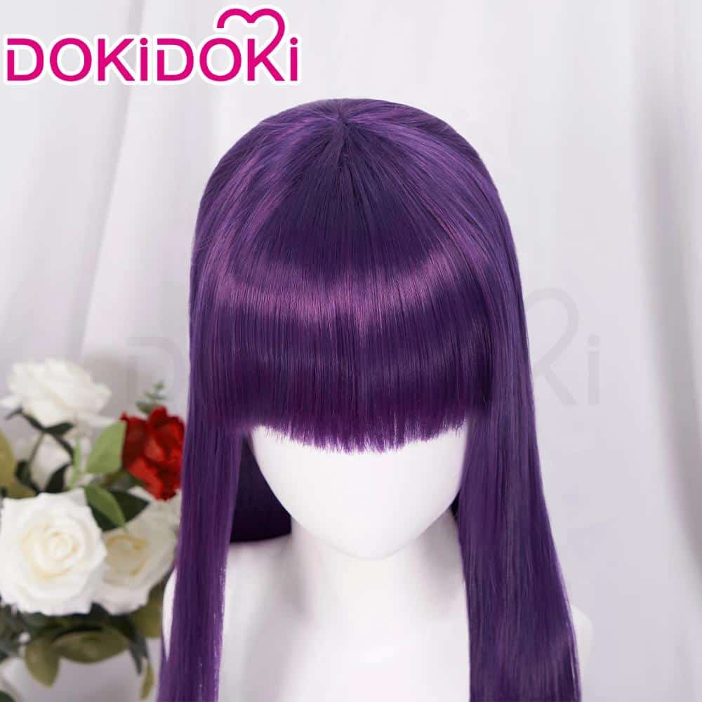 Wig Commision Perücken Styling Service Fern Wig Anime Frieren: Beyond Journey's End Cosplay Wig DokiDoki Women Cosplay Purple Hair Heat Resistant Synthetic Halloween 3 163871484