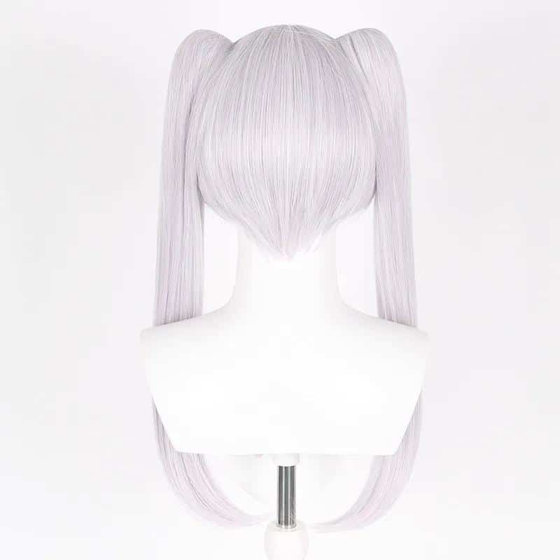Wig Commision Perücken Styling Service Frieren Fern Wig Anime Frieren At The Funeral Cosplay Kostüm Headwear Girl Ponytail Heat Resistant Wigs Accessories Haare Prop 4 484662333