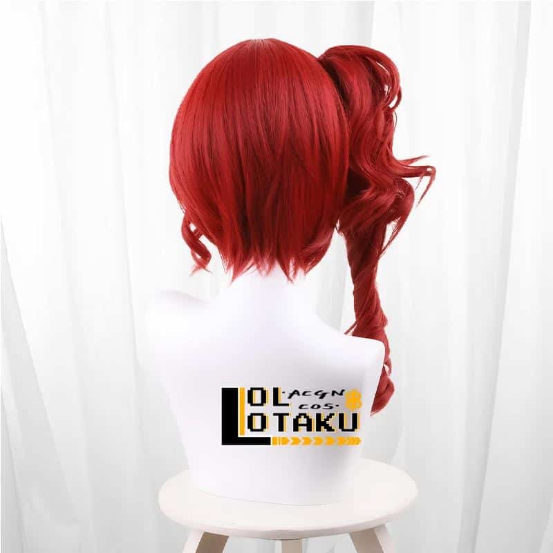 Wig Commision Perücken Styling Service Fiona Gilman Cosplay Wig Identity V Red White Mixed Heat Resistant Synthetic Hair Halloween Role Play Party Carnival + Wig Cap 5 712688052