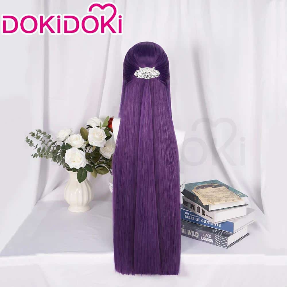 Wig Commision Perücken Styling Service Fern Wig Anime Frieren: Beyond Journey's End Cosplay Wig DokiDoki Women Cosplay Purple Hair Heat Resistant Synthetic Halloween 4 952416438